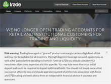 Tablet Screenshot of onetrade.com